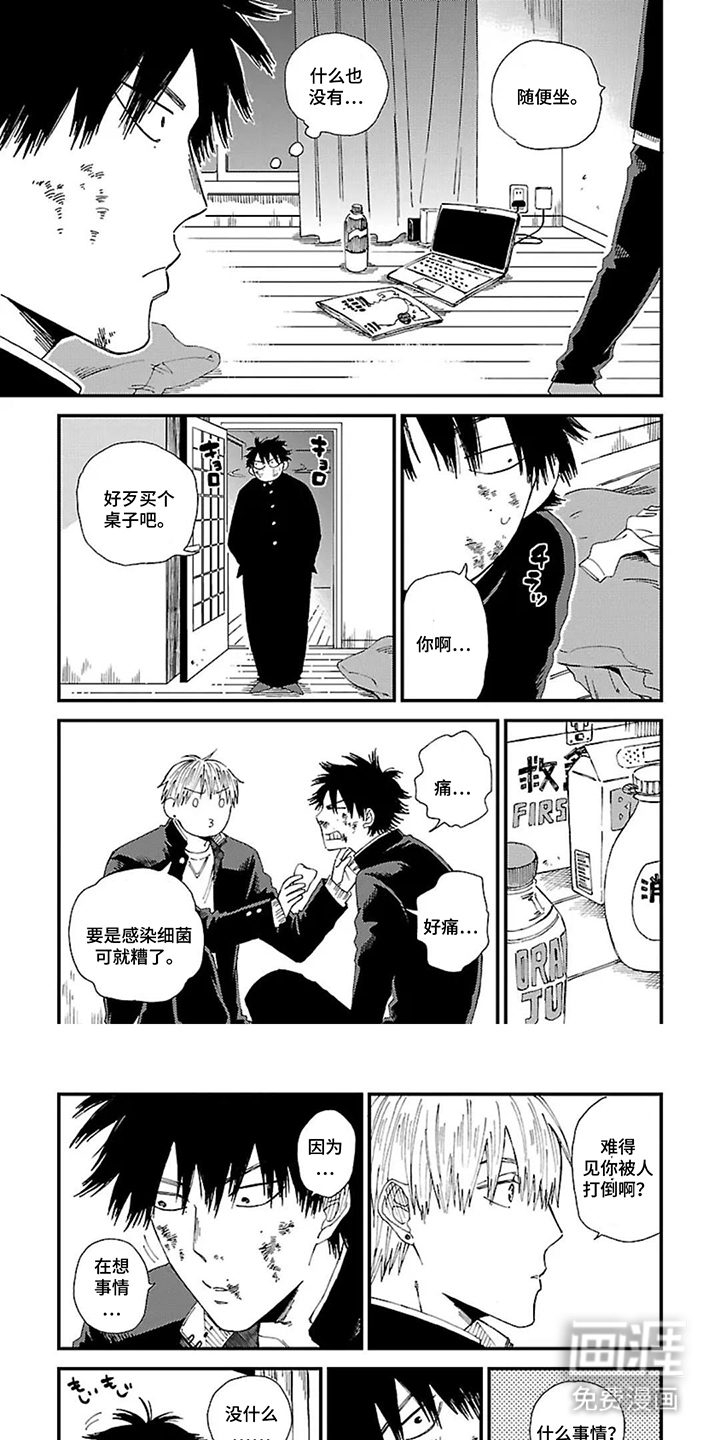 我的暴力朋友漫画-图0