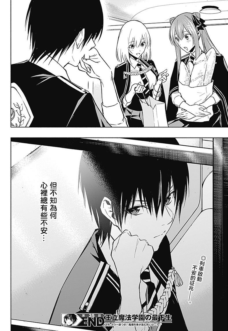 王立魔法学园的劣等生 第35话 第16页