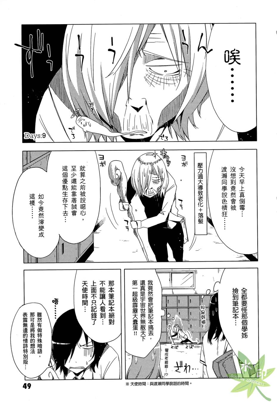 伪后宫美术班漫画-图50