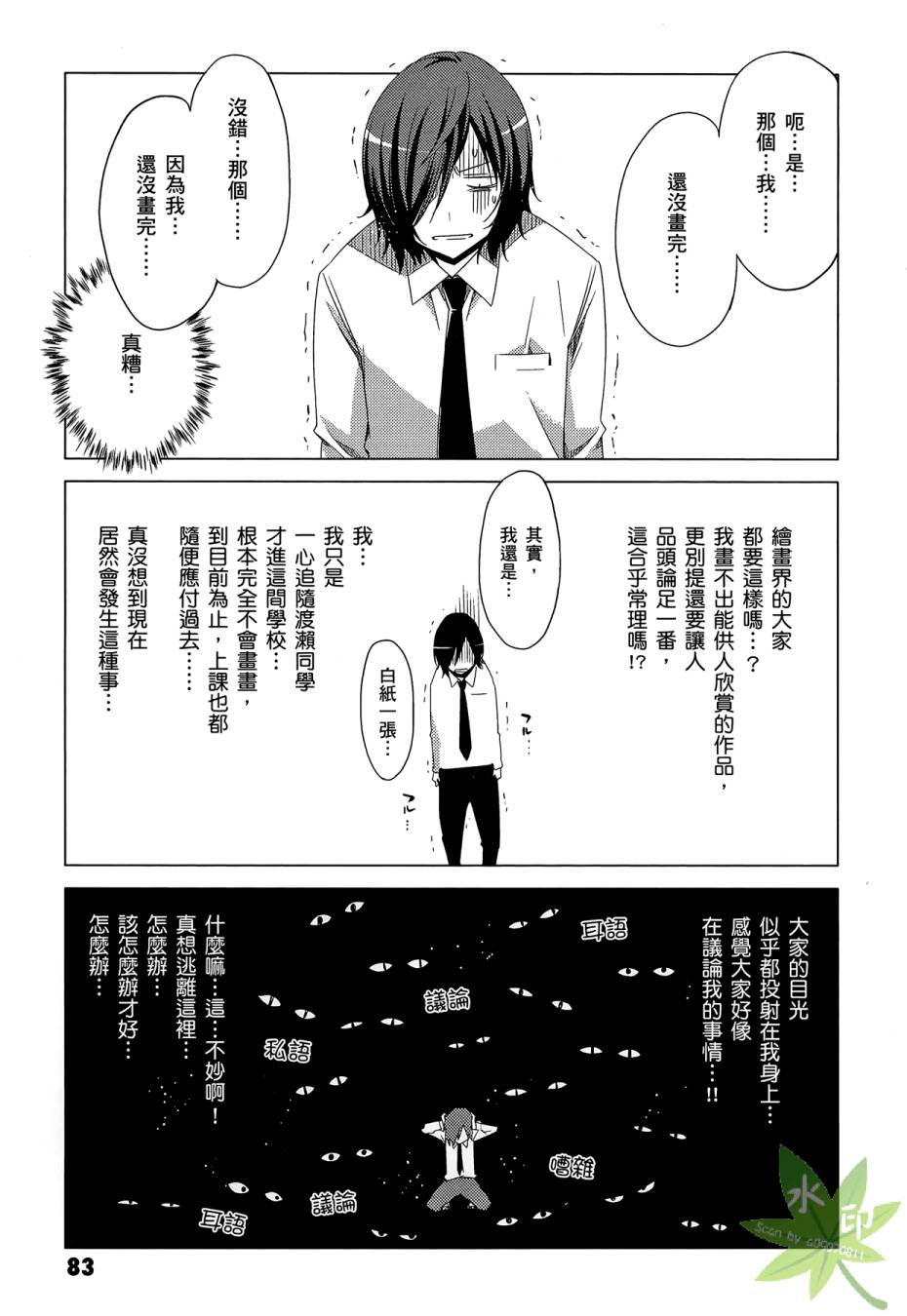 伪后宫美术班漫画-图84