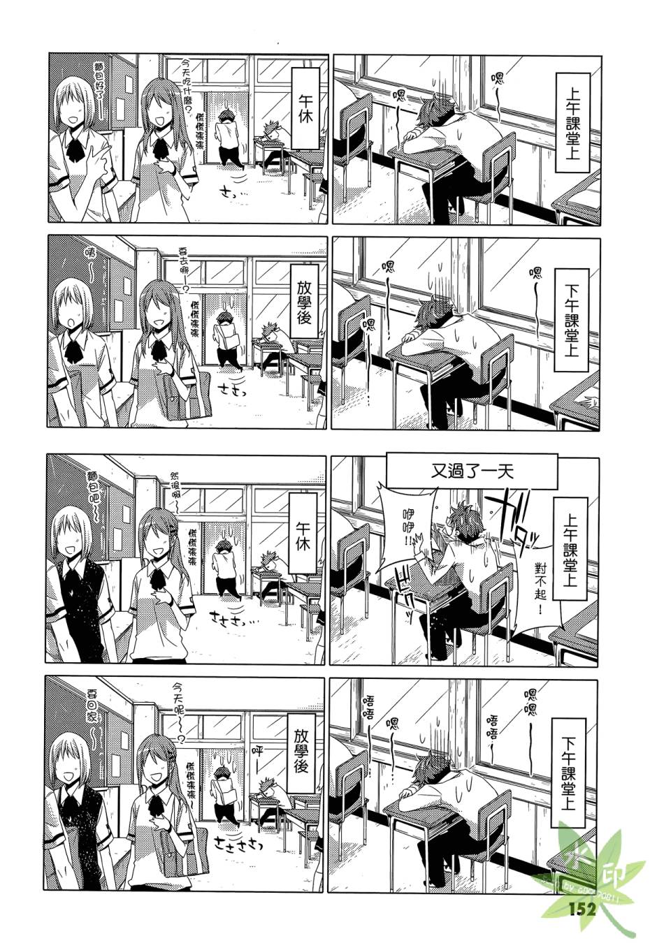 伪后宫美术班漫画-图153