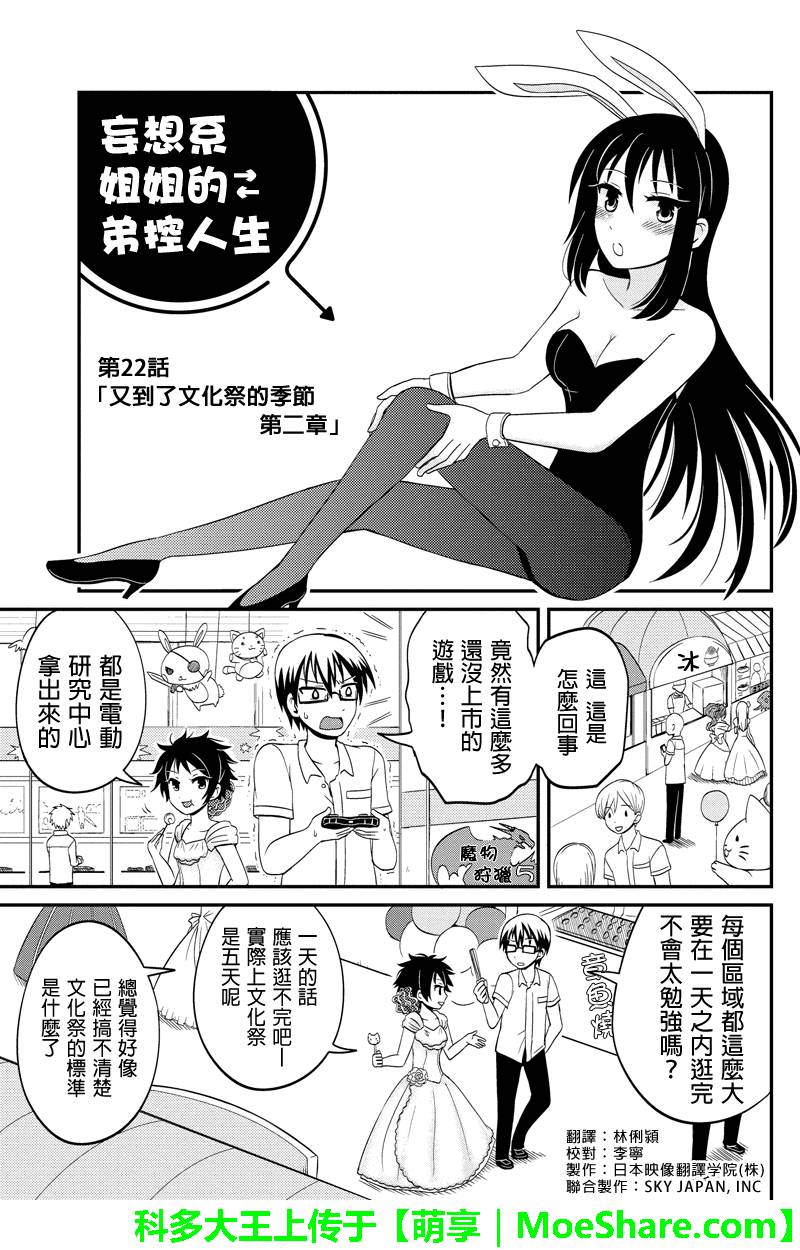 妄想系姐姐的弟控人生第22话图