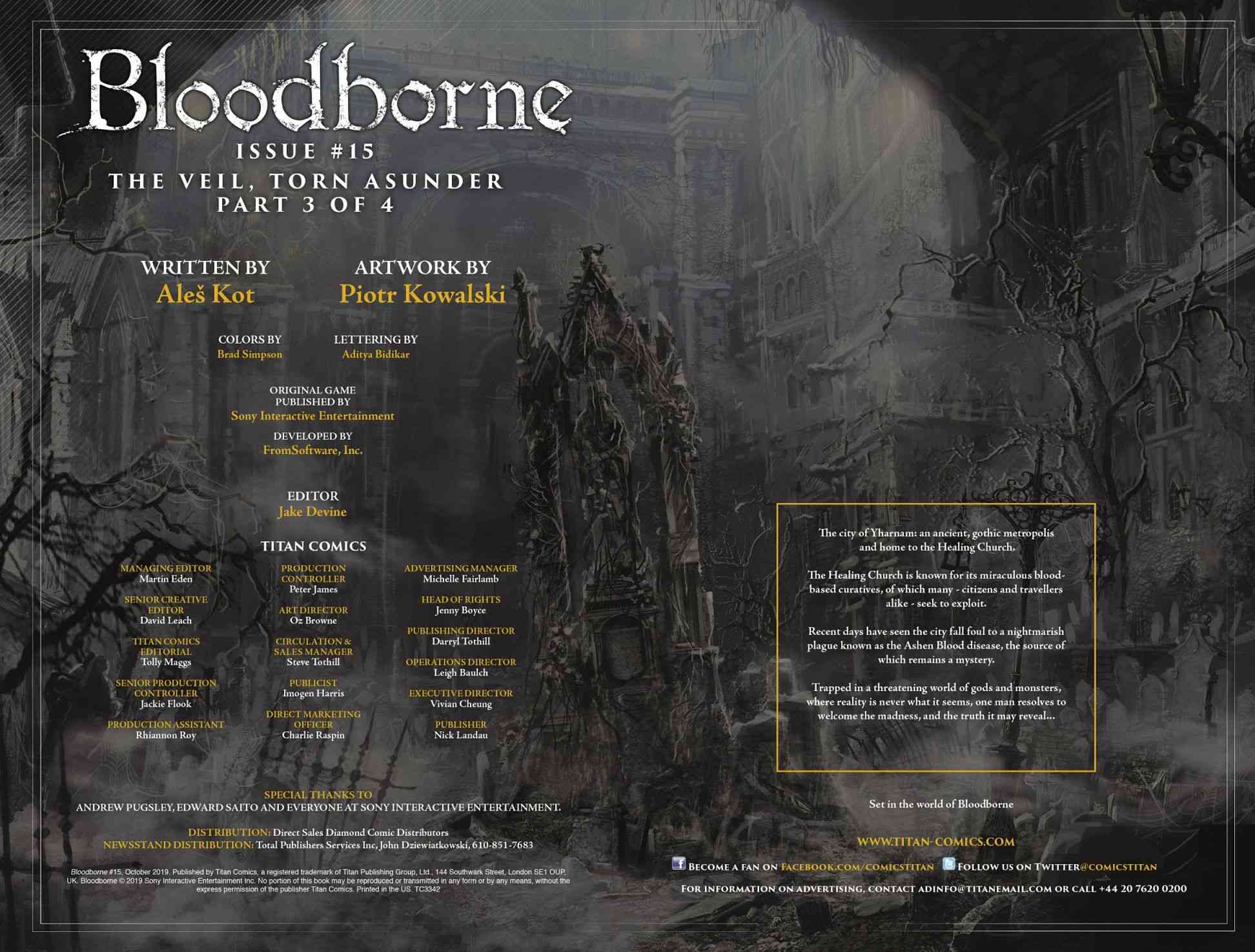 血源诅咒：沉睡的终焉15卷图