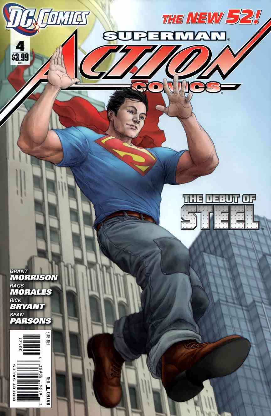 新52超人动作漫画4卷图