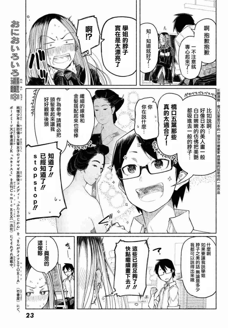 熊西美术部的素描学姐 1话 第11页