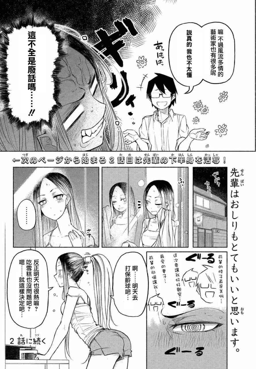 熊西美术部的素描学姐 1话 第17页