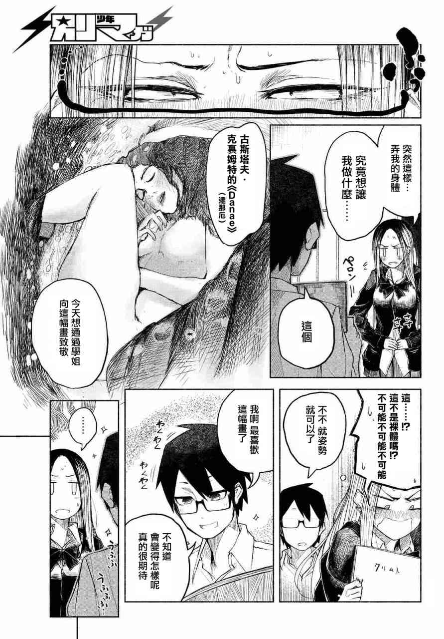 熊西美术部的素描学姐 2话 第2页