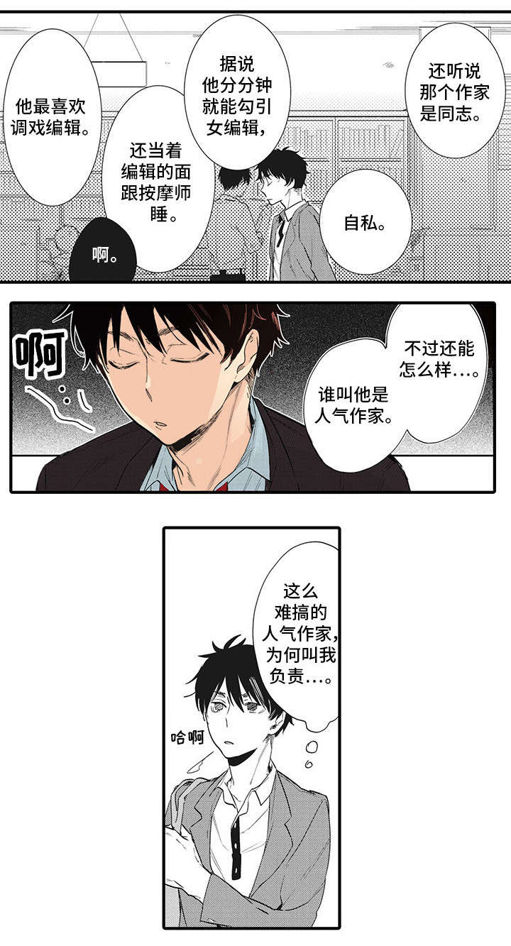 驯服作家第1话图