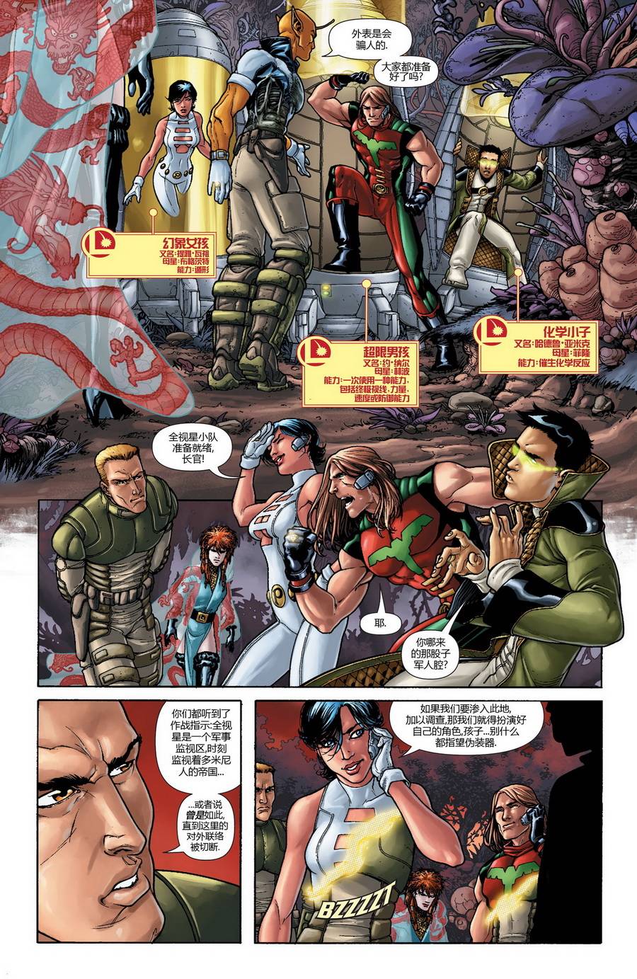 新52超级英雄军团第1卷图