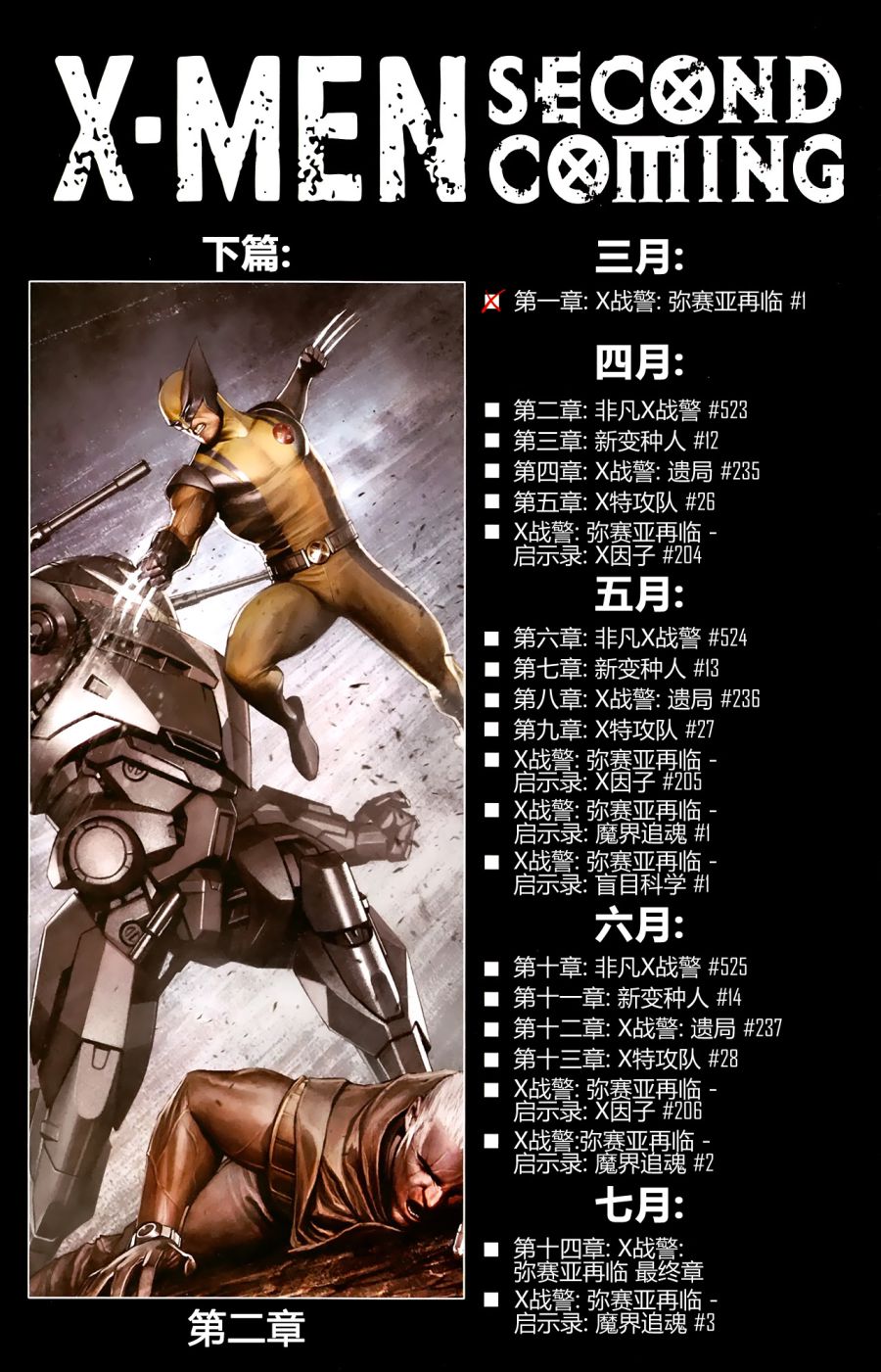 X战警-弥赛亚再临第1卷图