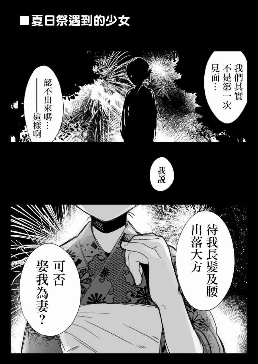 原来你是女的啊！？1话图