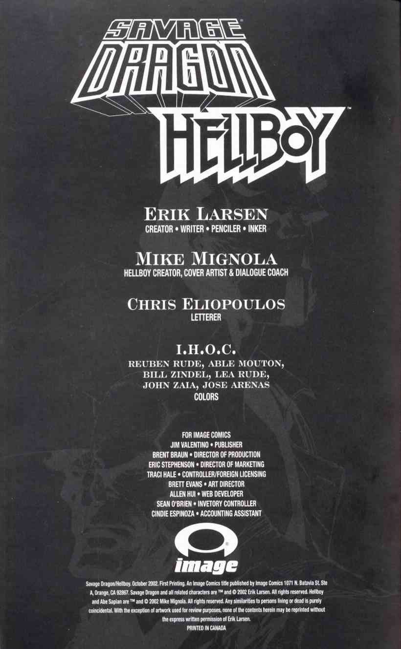 野蛮龙与地狱男孩 1话 第1页