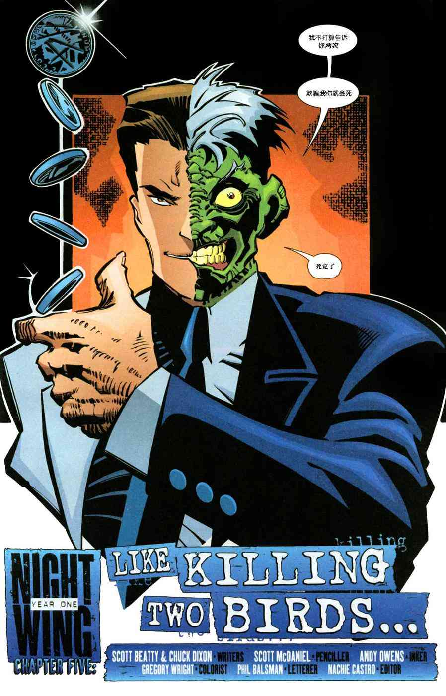 夜翼：第一年 5卷 第1页