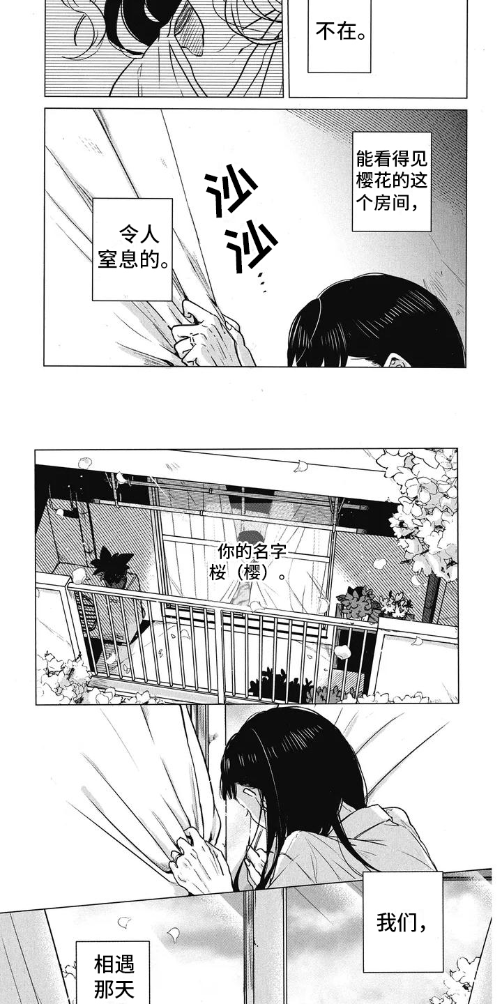 樱花盛开的房间第2话图