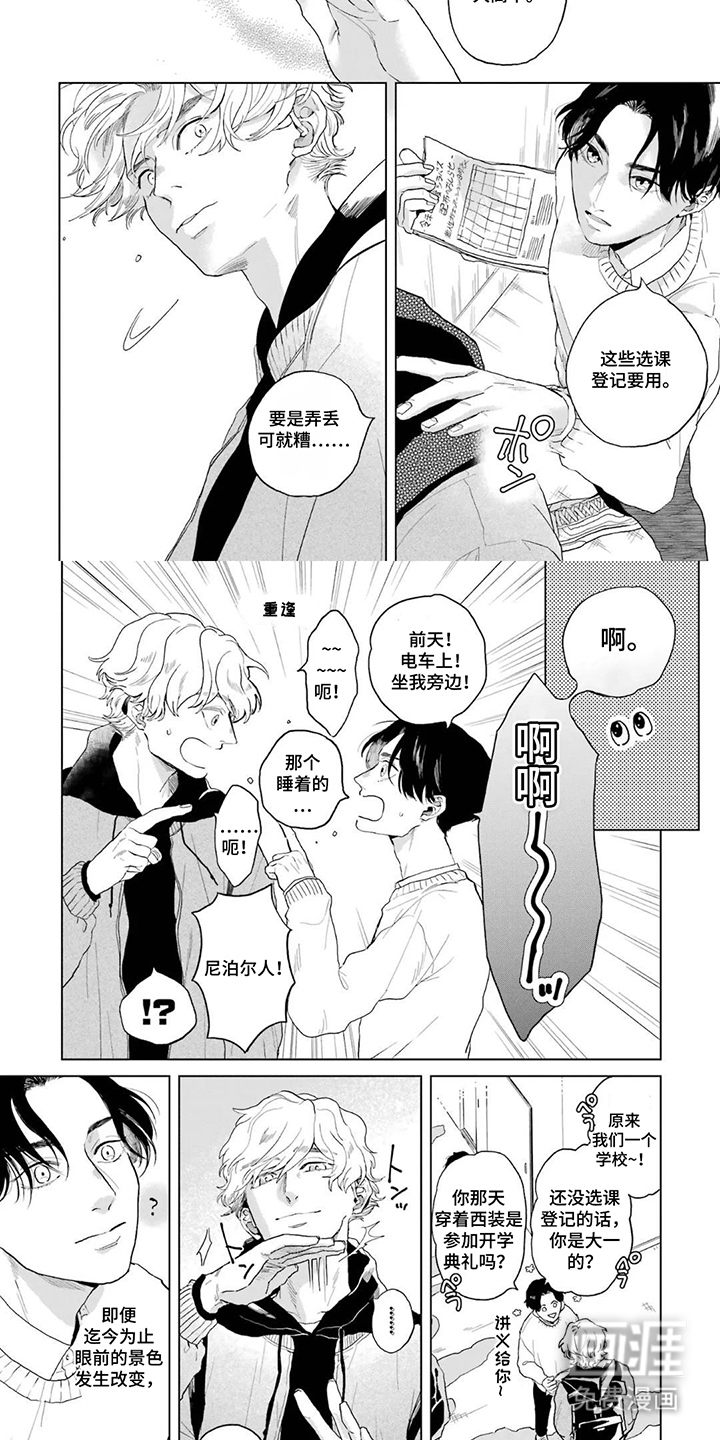 用眼睛聆听心跳漫画-图6