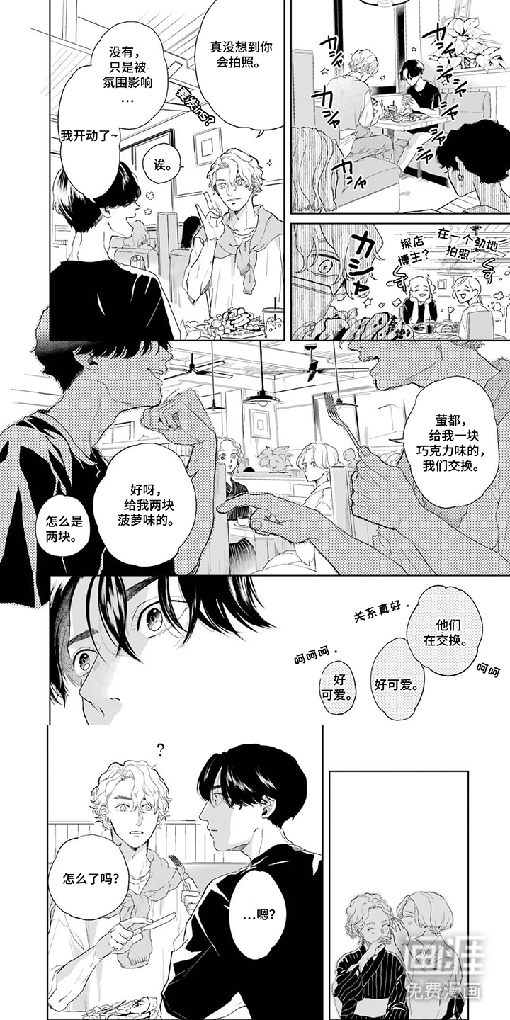 用眼睛聆听心跳漫画-图0