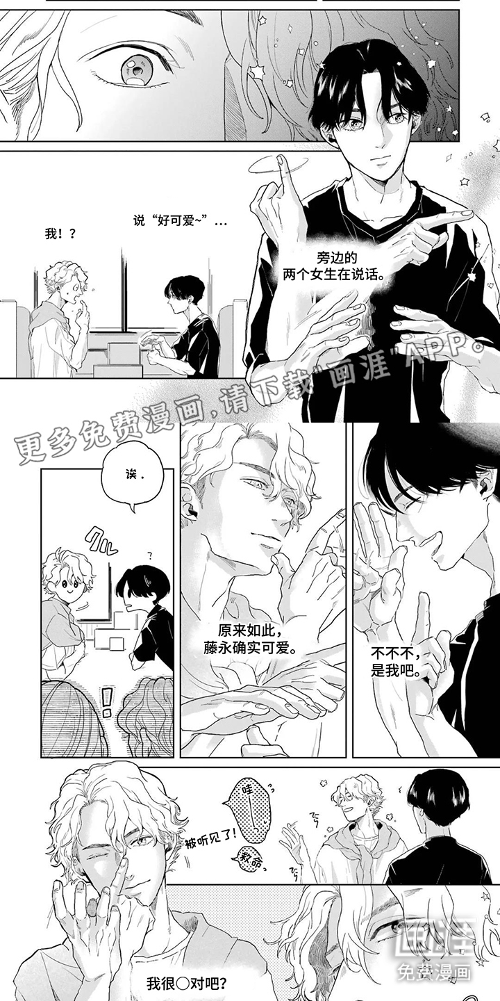 用眼睛聆听心跳漫画-图1