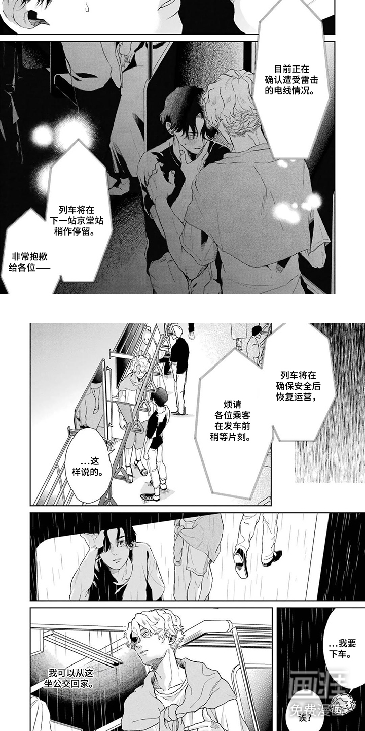 用眼睛聆听心跳漫画-图3