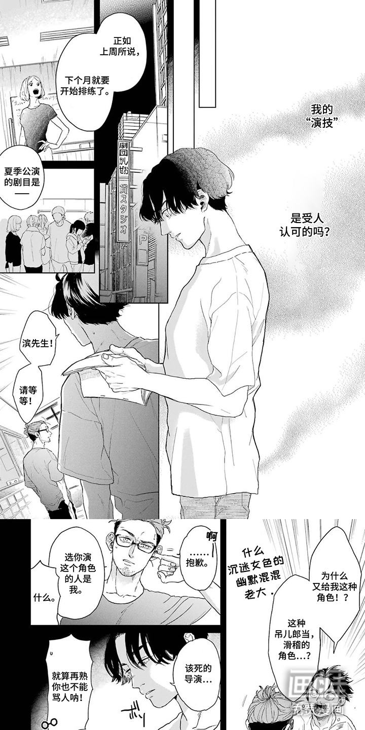 用眼睛聆听心跳漫画-图0