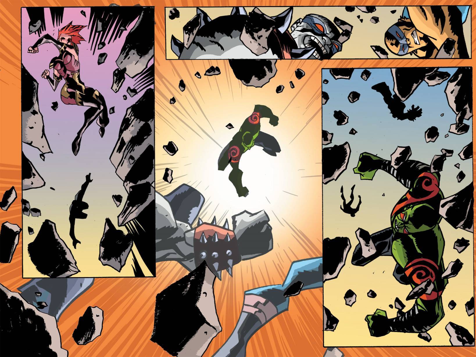 银河守护者无限漫画第4卷图