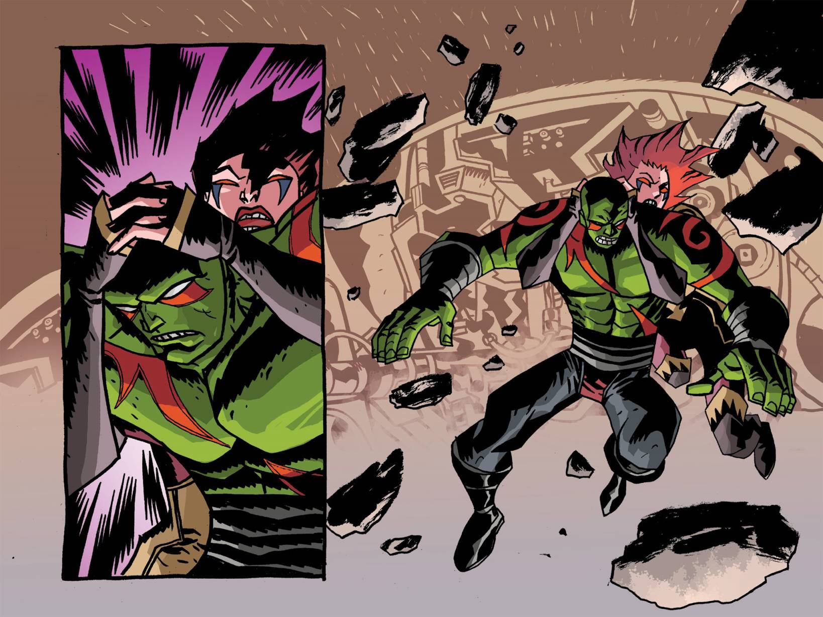 银河守护者无限漫画第4卷图