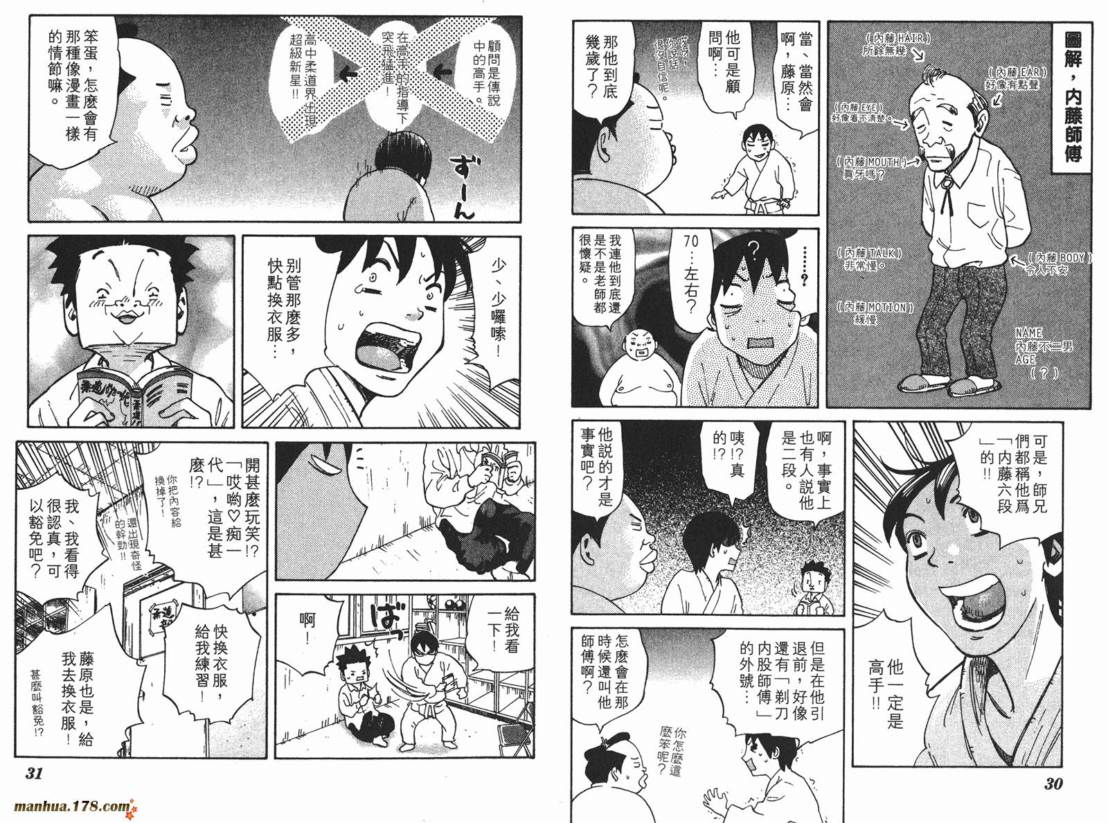 伊手高中柔道部 第1卷 第16页