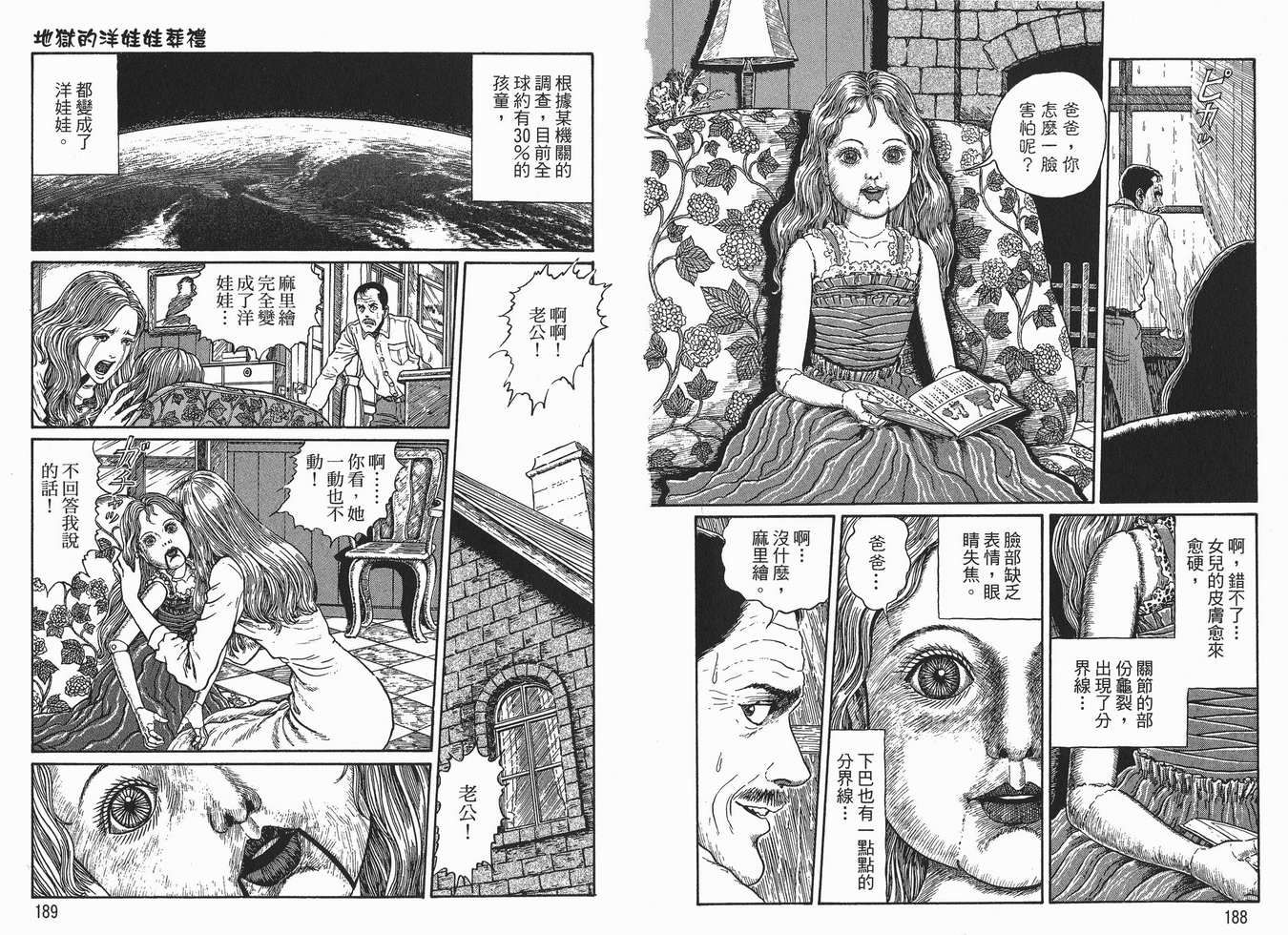 伊藤润二恐怖漫画精选第16卷图
