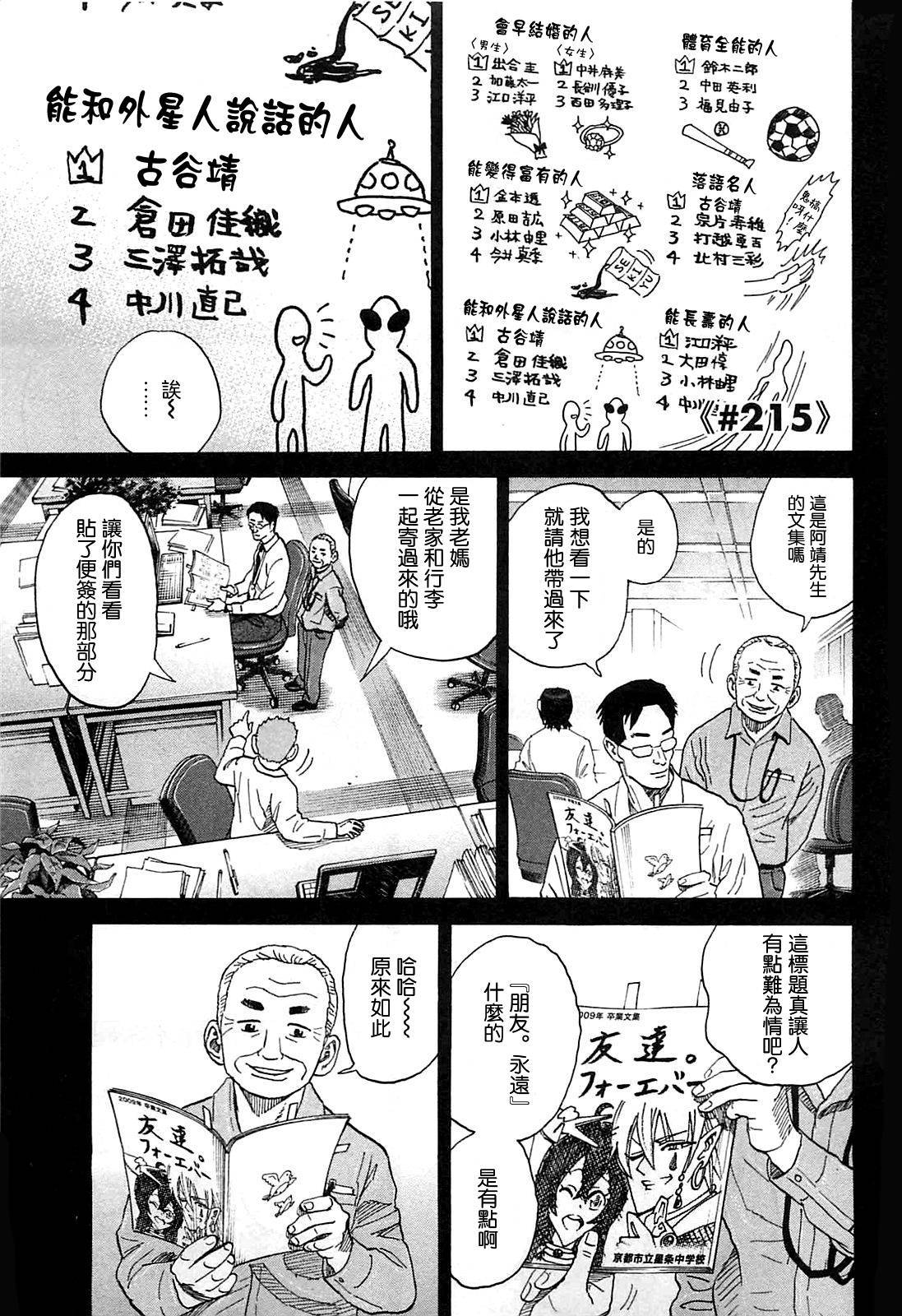 宇宙兄弟第215话图