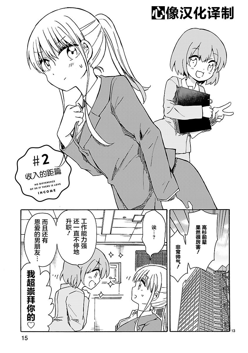 只要有爱纵有差距又何妨2话图