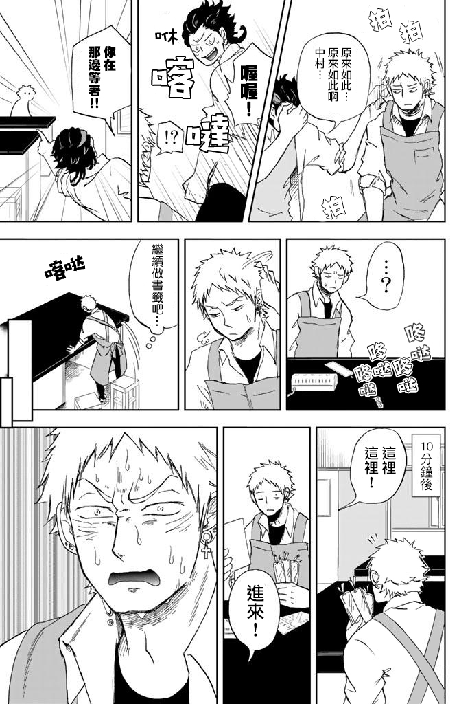 中村君的金发很柔软3话图