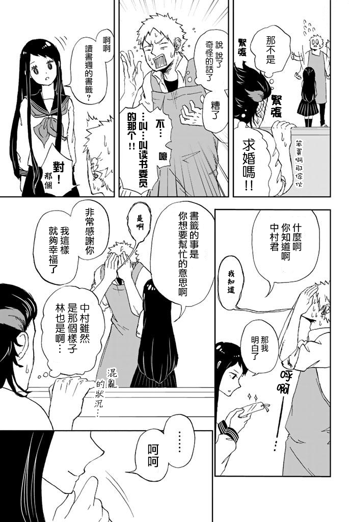 中村君的金发很柔软3话图