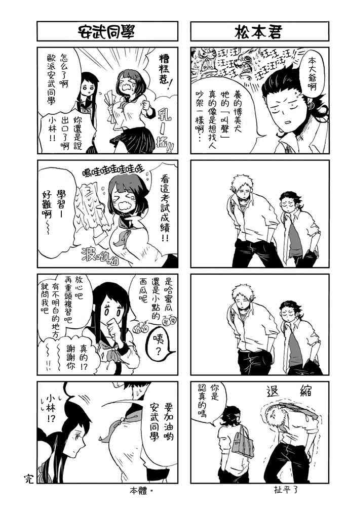 中村君的金发很柔软4话图