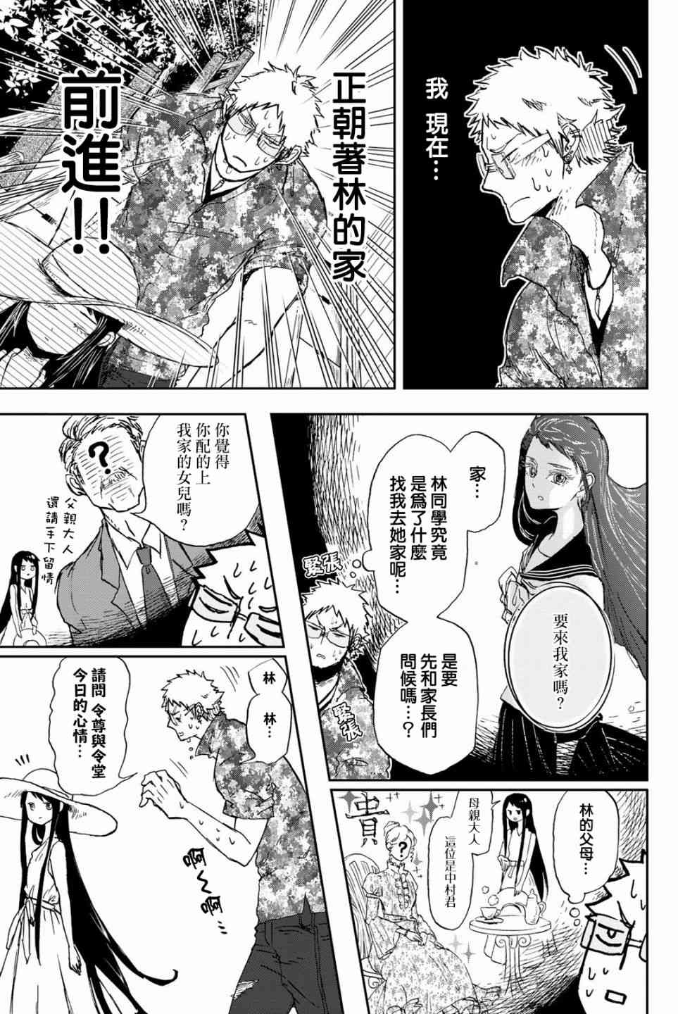 中村君的金发很柔软5话图