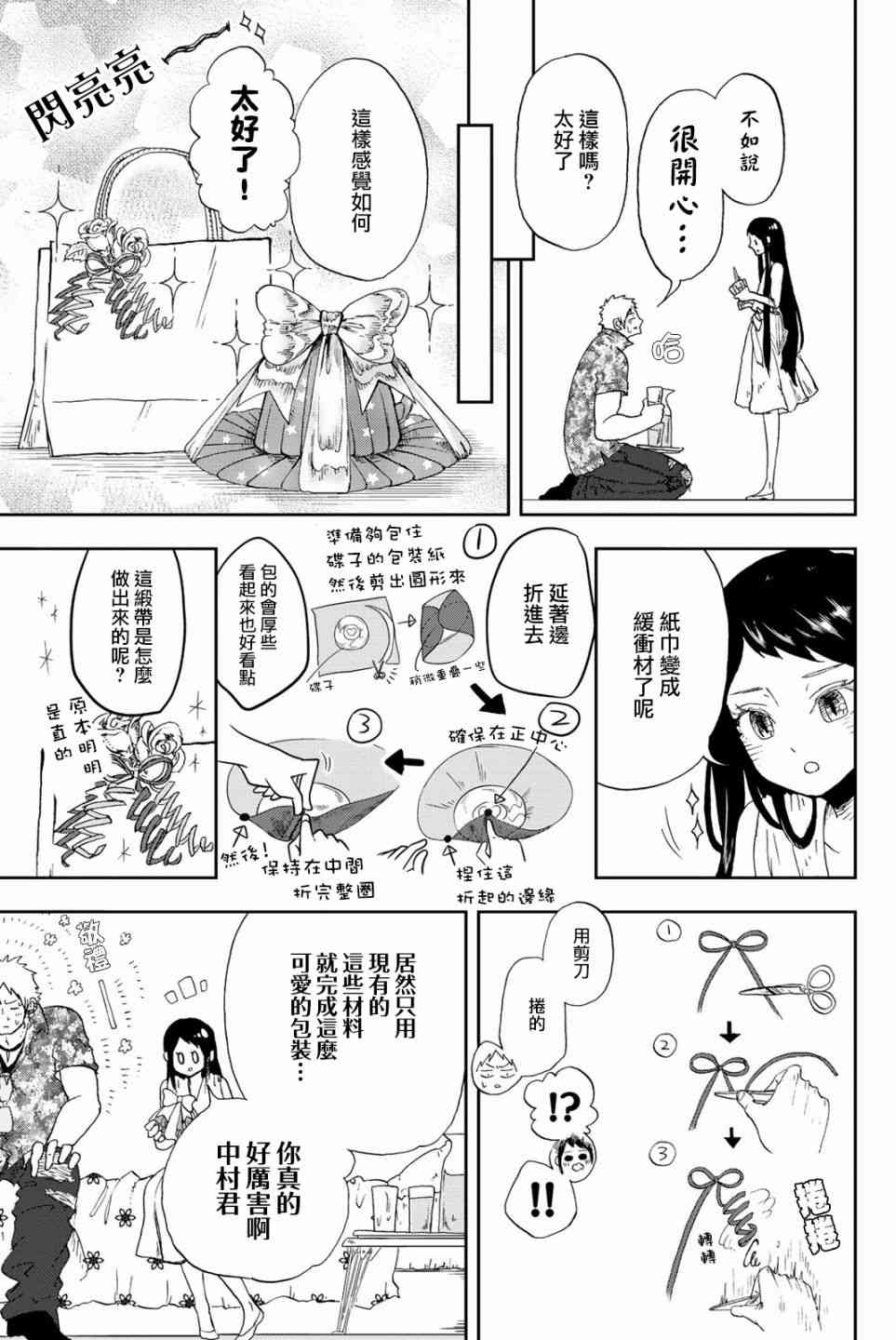 中村君的金发很柔软5话图