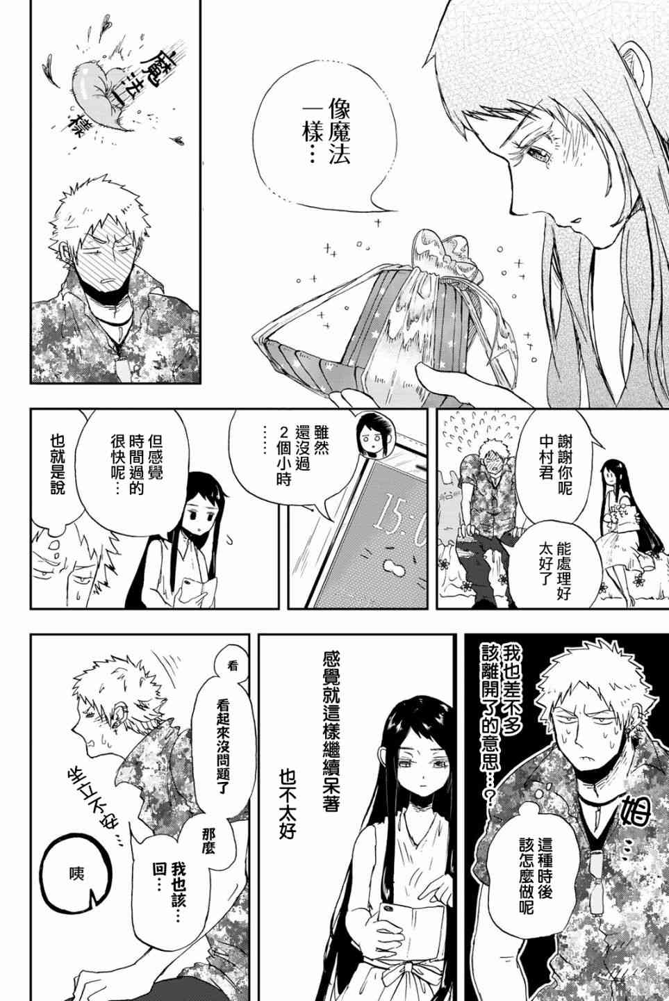 中村君的金发很柔软5话图