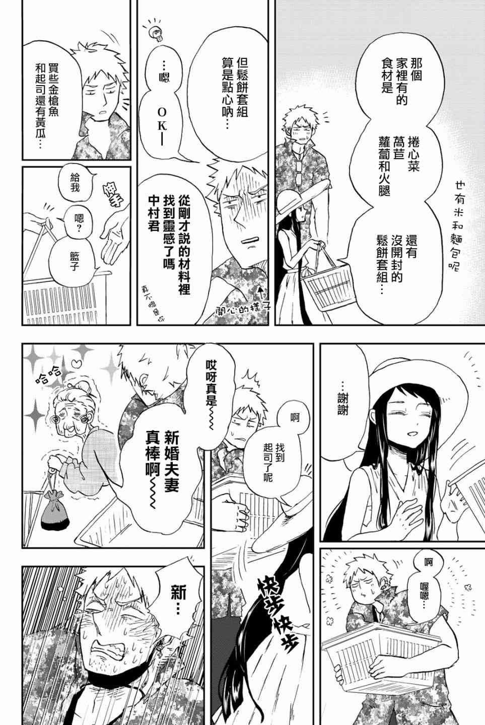 中村君的金发很柔软5话图