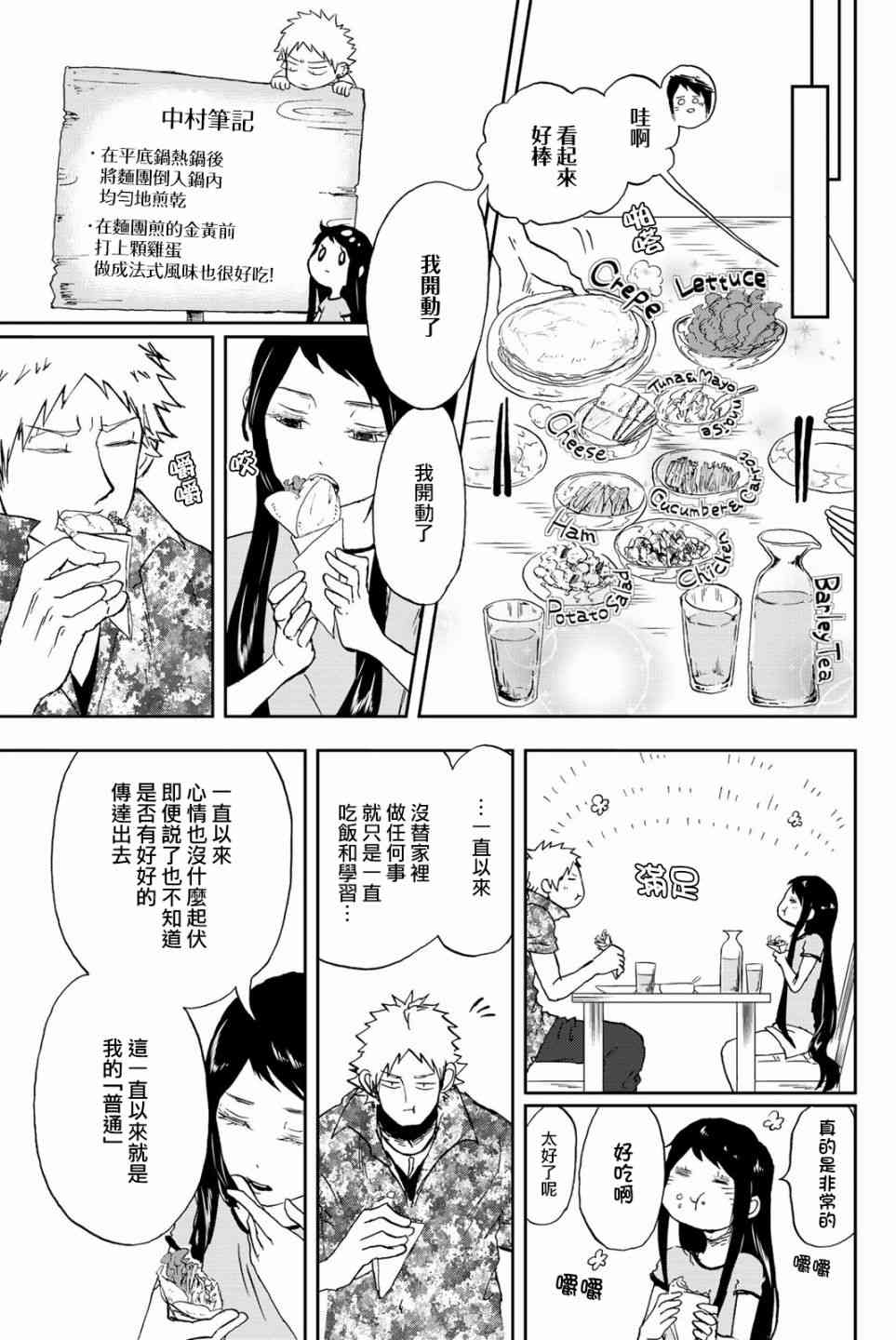 中村君的金发很柔软5话图