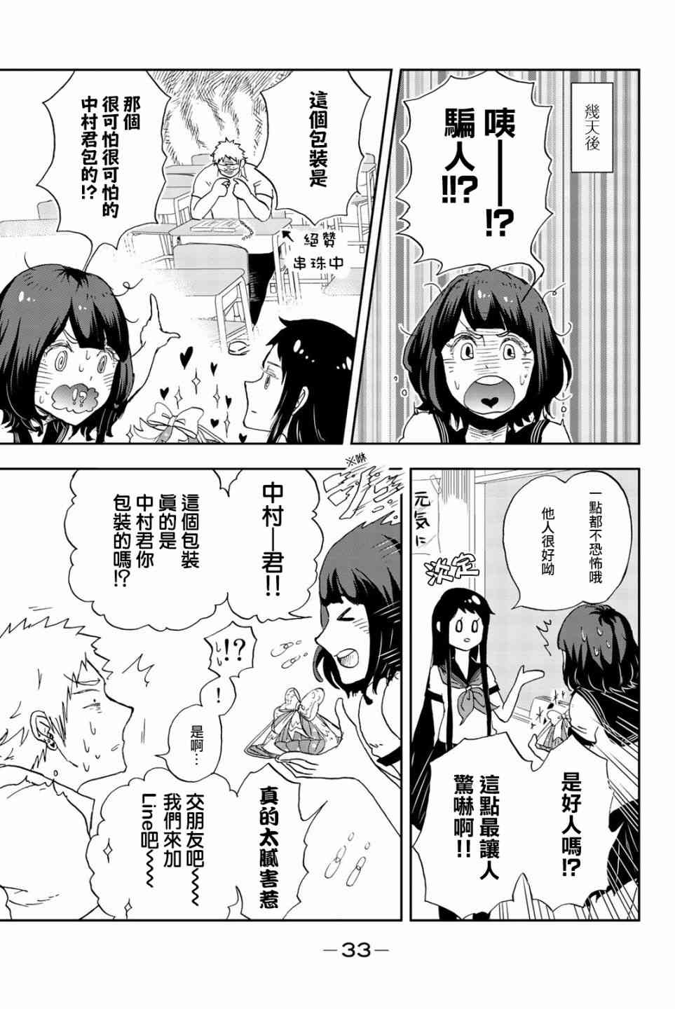 中村君的金发很柔软5话图