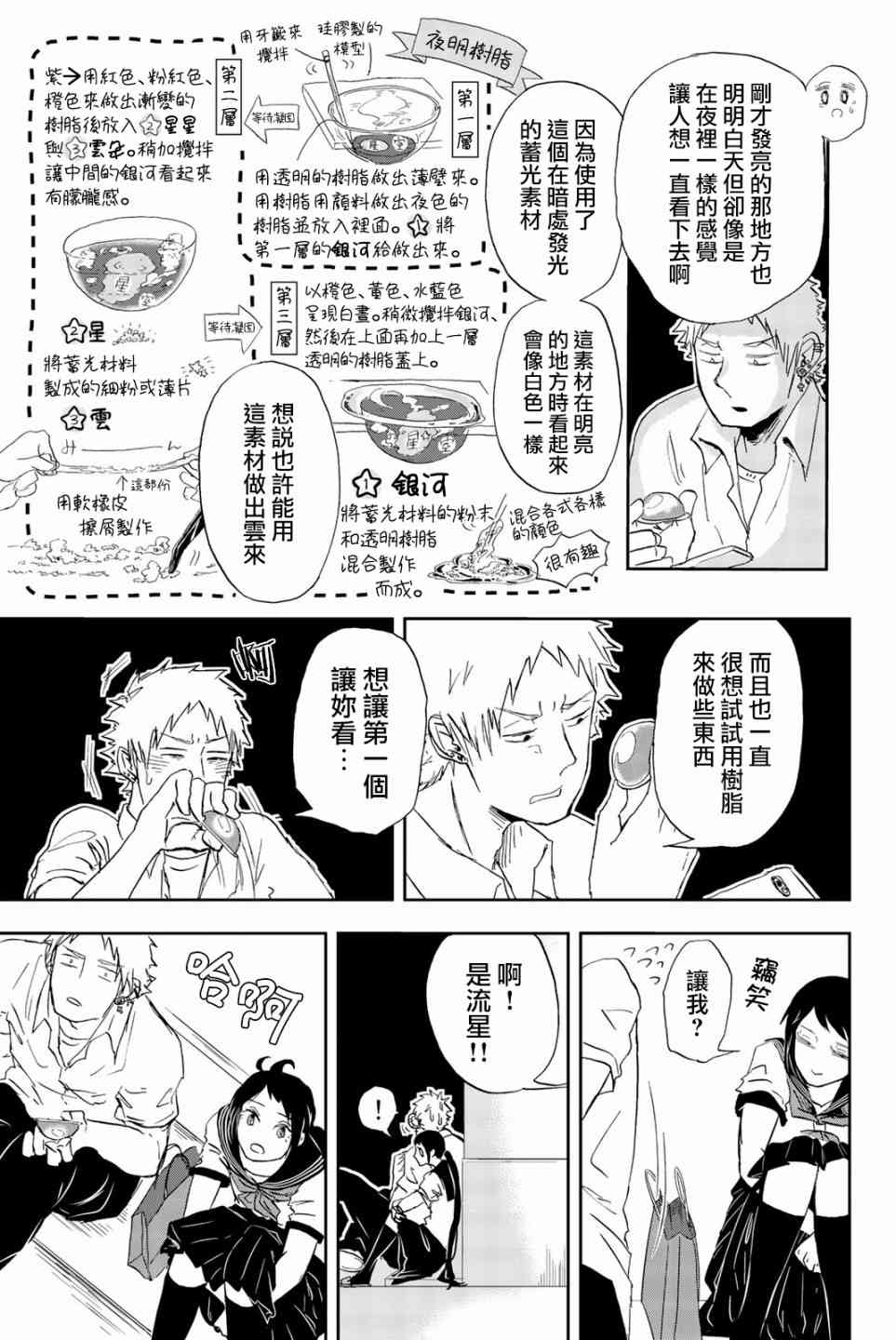 中村君的金发很柔软6话图