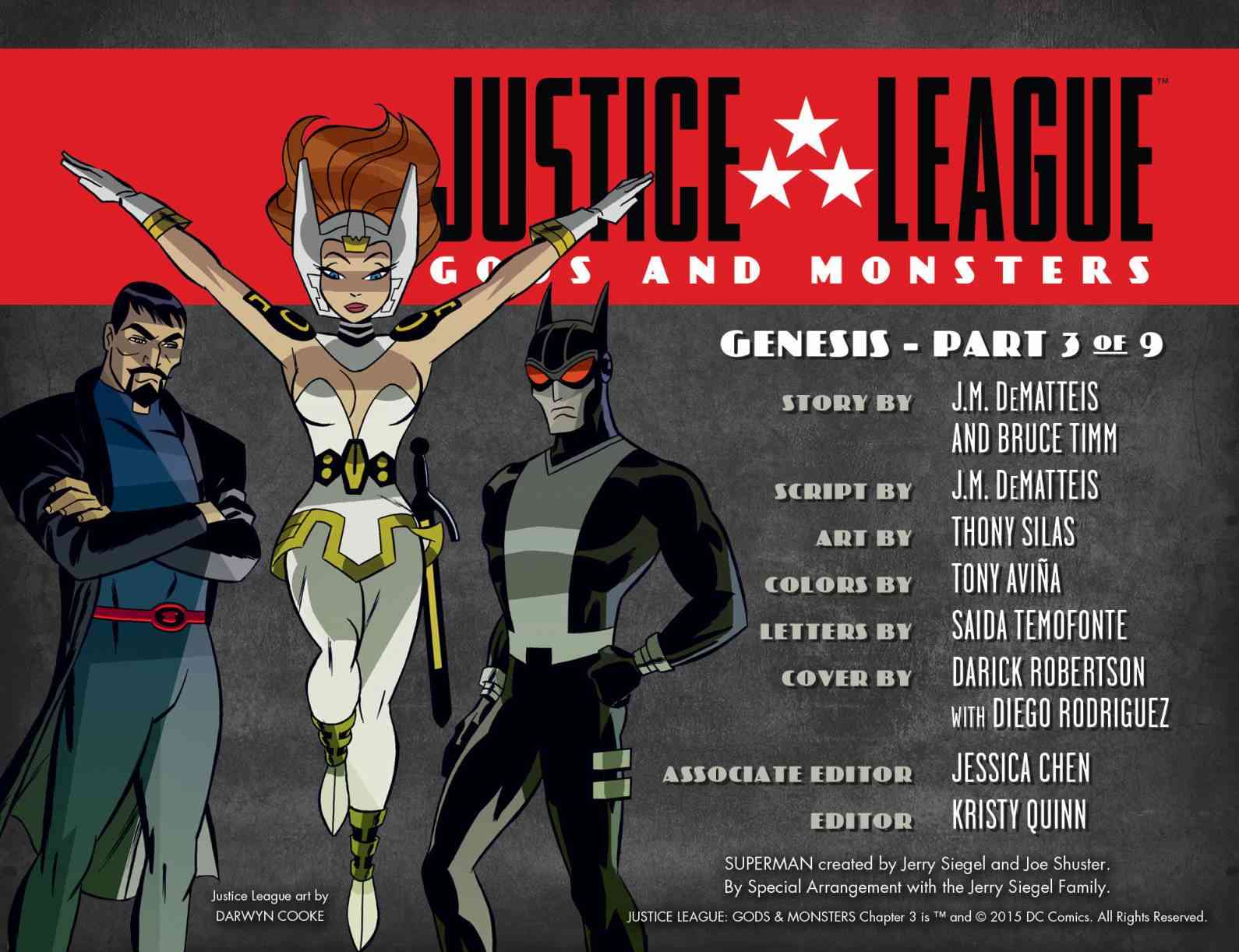 正义联盟：神明与怪物3卷图