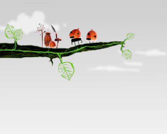 《植物精灵》数字画集 1话 第59页