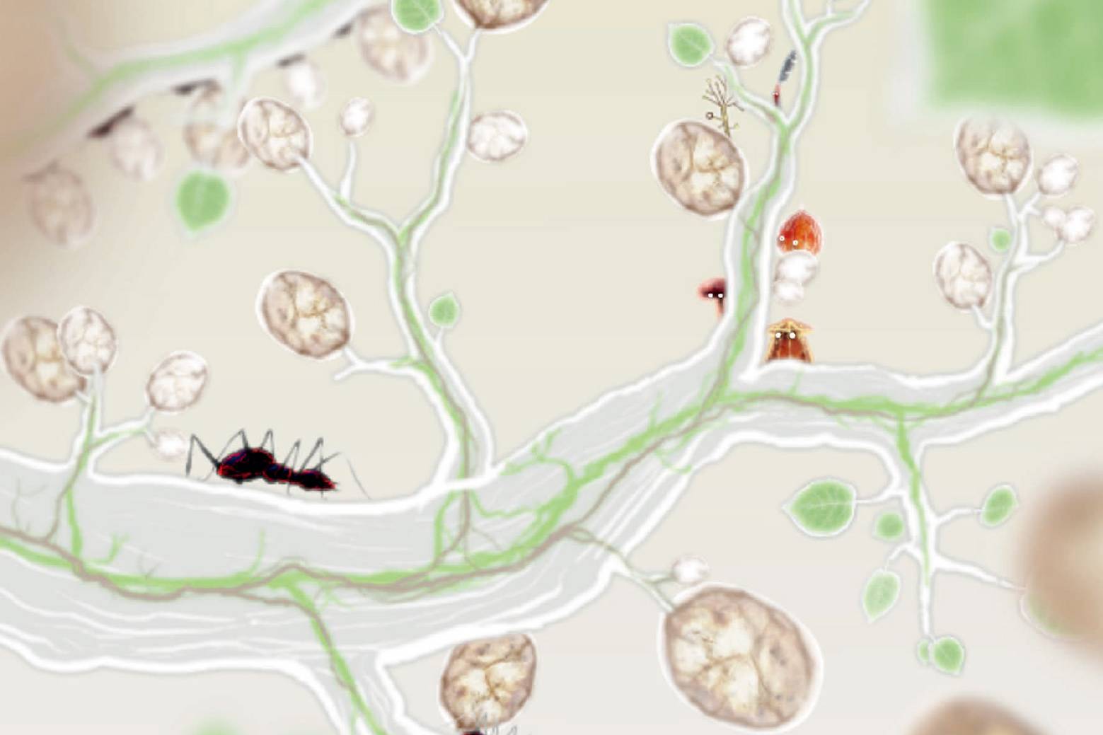 《植物精灵》数字画集 1话 第77页