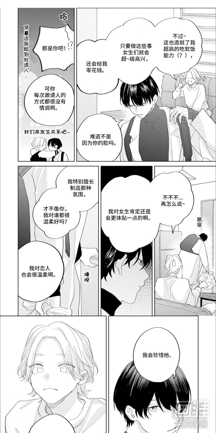 哲学系渣男漫画-图0
