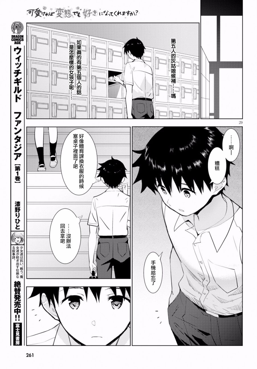 只要可爱即使是变态你也会喜欢我吧 第14话 第28页