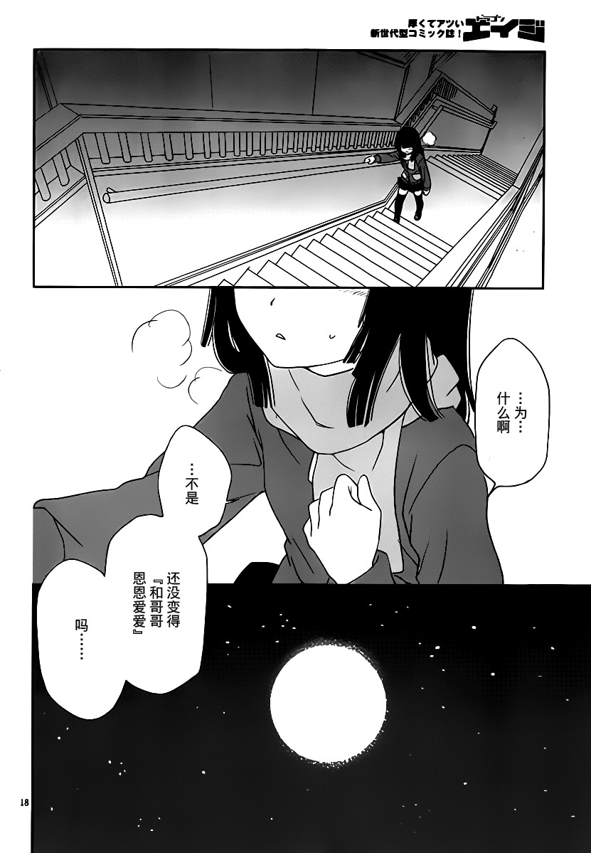 最近、我的妹妹有点怪。 第21话 第17页