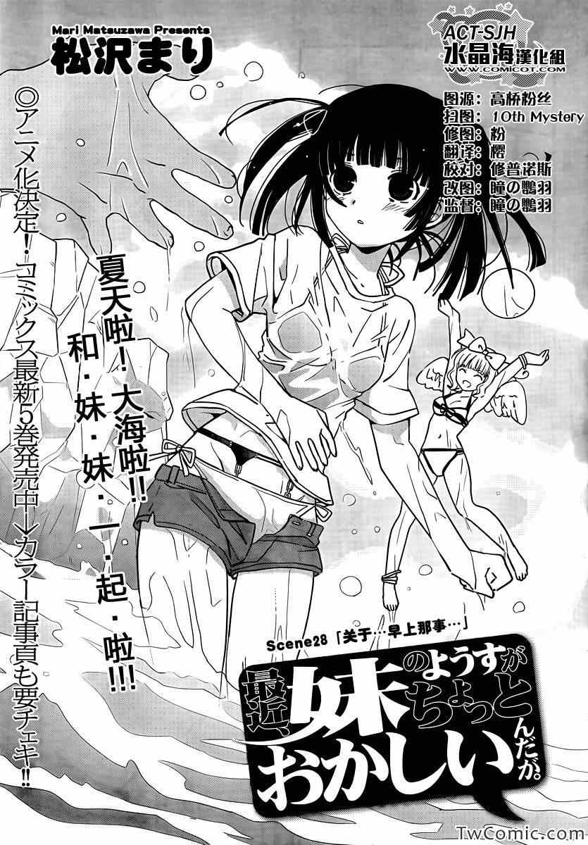 最近、我的妹妹有点怪。 第28话 第2页