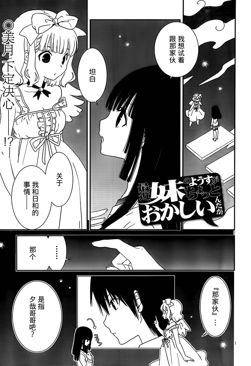 最近、我的妹妹有点怪。 第36话 第1页