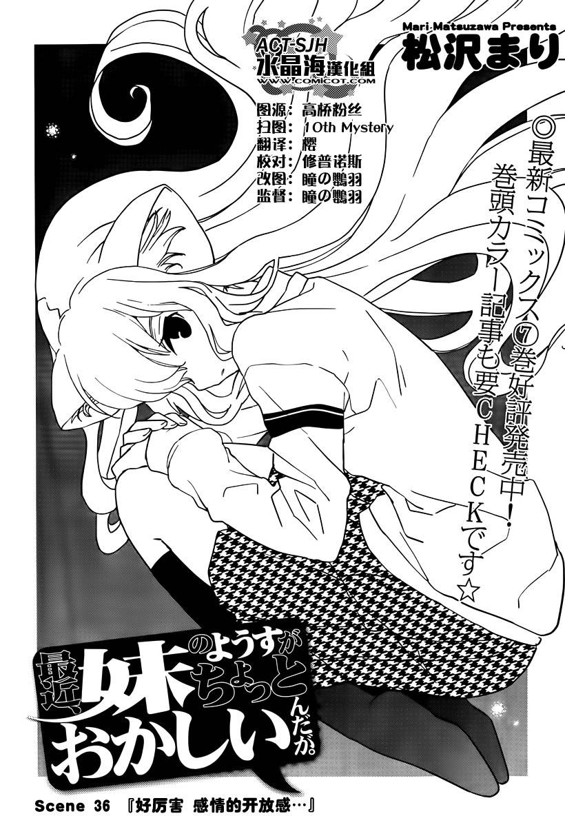 最近、我的妹妹有点怪。 第36话 第2页