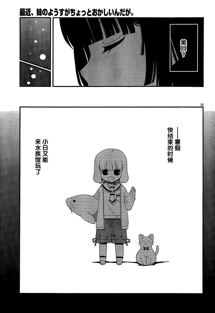 最近、我的妹妹有点怪。 第42话 第14页