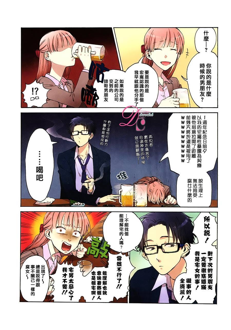 宅男腐女恋爱真难 第0话 第6页